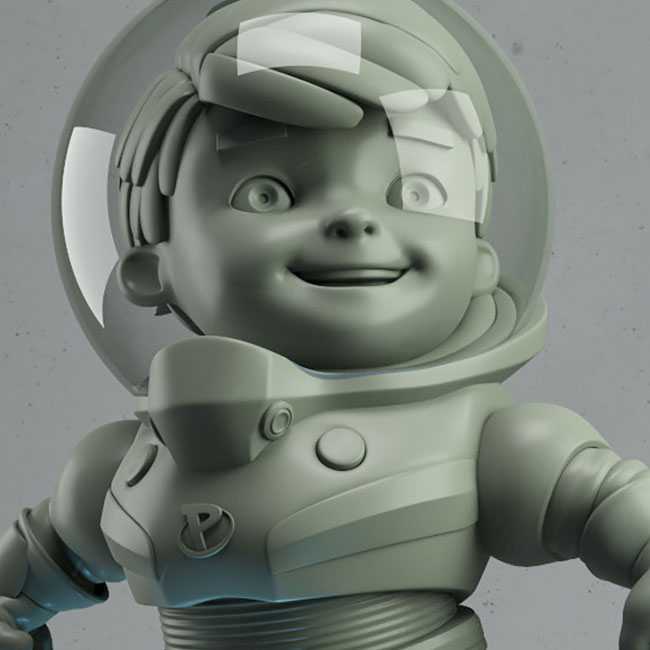 mascote 3D personagem
