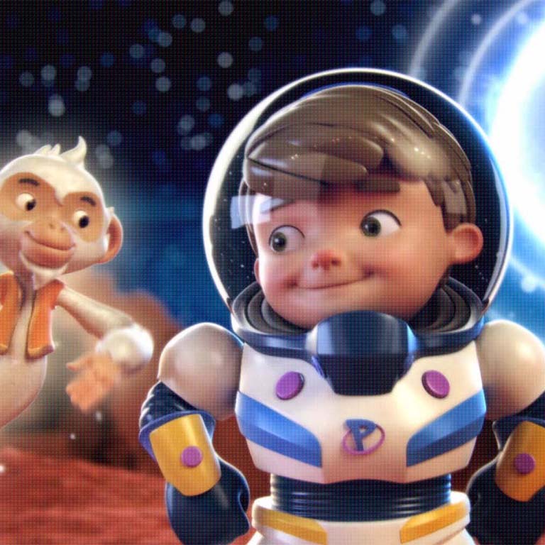 mascote 3D personagem